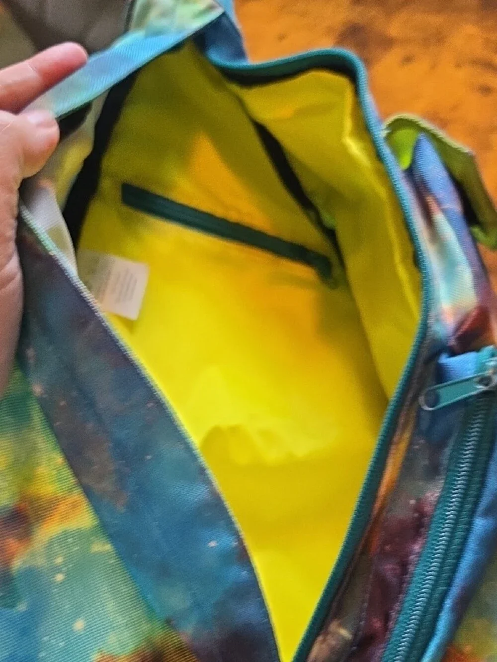 KAVU | Galaxy Sling Backpack Crossbody Outdoor Travel Bag Organizer Blue Multi